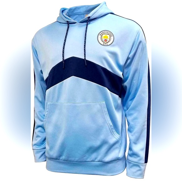 ICON Other - Manchester City Football Soccer Sweatshirt Hoodie England - Mens Large.
